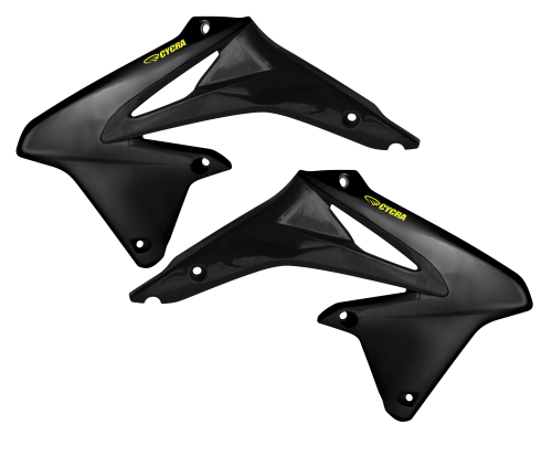 Cycra - Cycra Powerflow Intake Radiator Shrouds - Black - 1CYC-1869-12