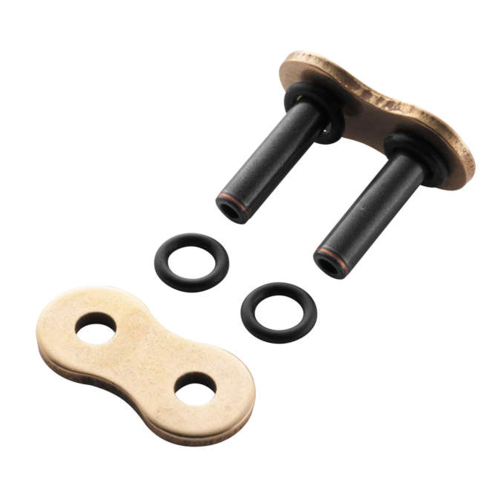 BikeMaster - BikeMaster Rivet Connecting Link for 530 BMOR Series O-Ring Chain - Gold - 197308