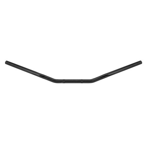 BikeMaster - BikeMaster 1in. European Bend Handlebar - Black - 110647