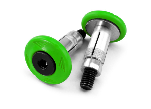 Cycra - Cycra Grip Armor Bar End Protectors - Green - 1CYC-0010-72