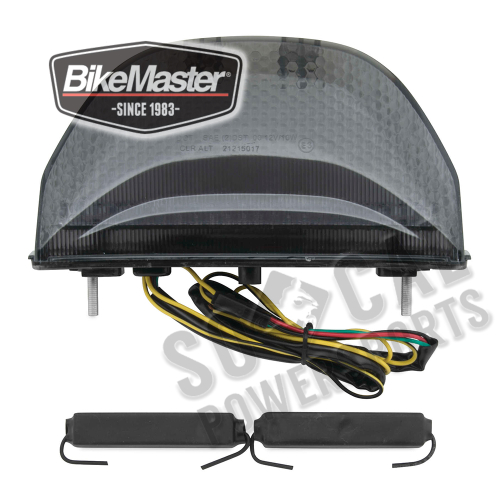 BikeMaster - BikeMaster Integrated Taillight - Smoke Lens - 261709