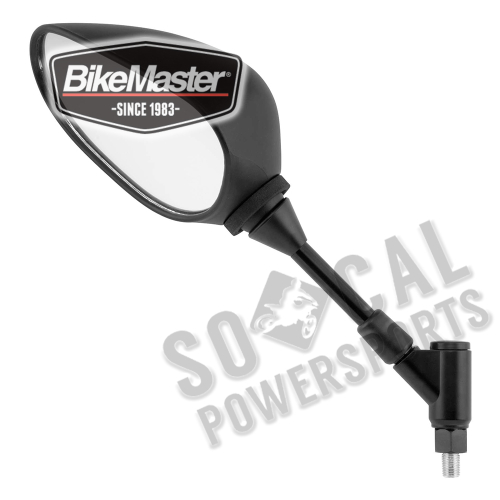 BikeMaster - BikeMaster OEM Replacement Mirror - Left - Black - 600477