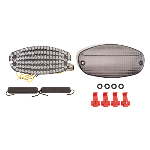BikeMaster - BikeMaster Integrated Taillight - Smoke Lens - 261823