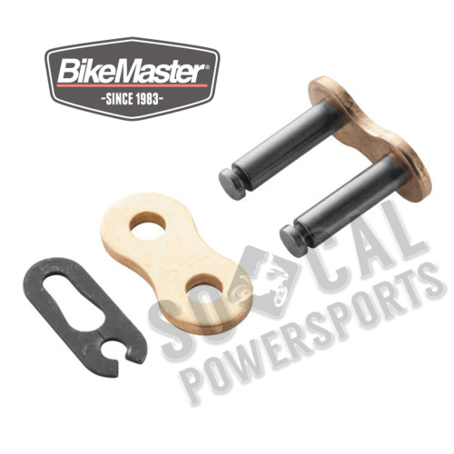 BikeMaster - BikeMaster Clip Connecting Link for 428H Heavy Duty Chain - Gold - 197628