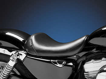 Le Pera - Le Pera Bare Bones Smooth Solo Seat with Biker Gel - LGC-006