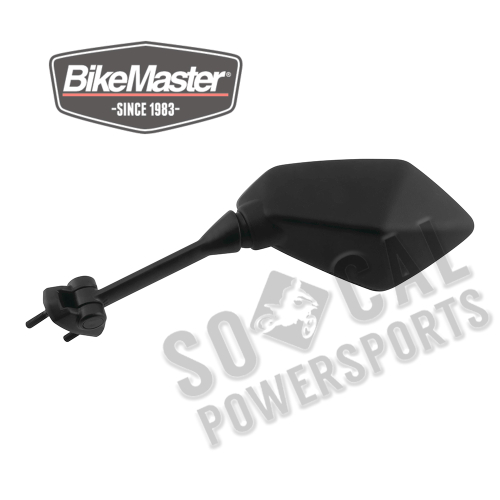 BikeMaster - BikeMaster OEM Replacement Mirror - Left - Black - FK-810 LH