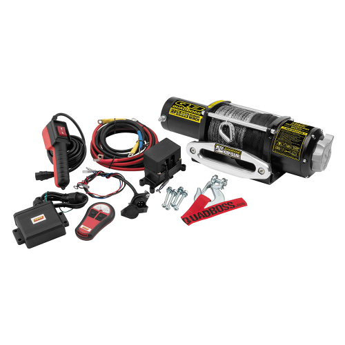QuadBoss - QuadBoss 5000lb Winch with Dyneema Rope - RP5000SR-QB