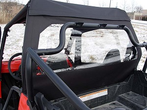 Shock-Pros - Shock-Pros UTV Rear Window - PO1K-RW-BK