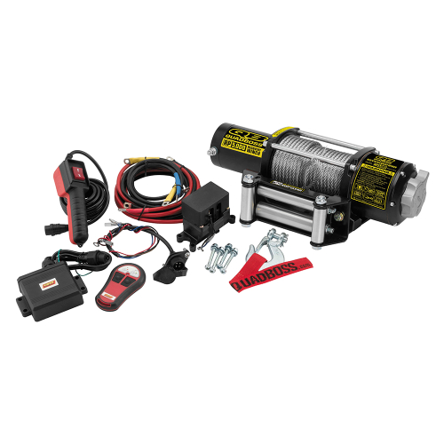 QuadBoss - QuadBoss 5000lb Winch with Wire Cable - RP5000QB