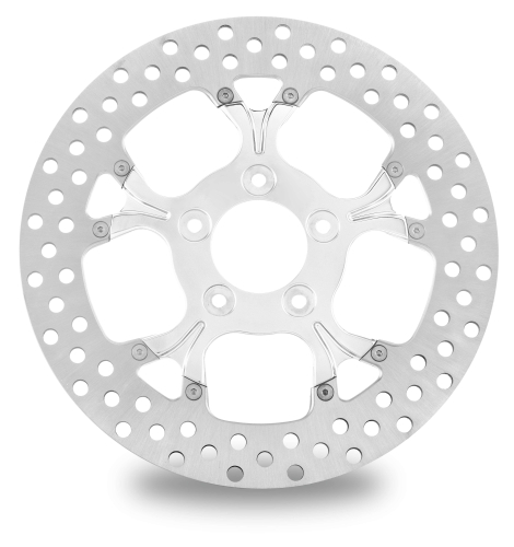 Performance Machine - Performance Machine Galaxy Two Piece Brake Rotor - 11.8in. - Chrome - 0133-1802GALRS-CH