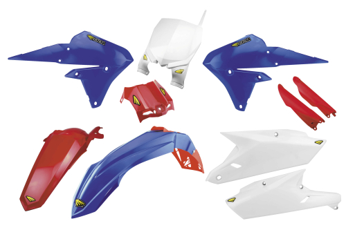 Cycra - Cycra Powerflow Body Kit - Blue/Red - 1CYC-9312-02R