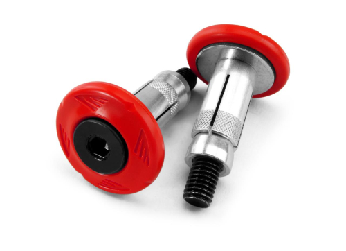 Cycra - Cycra Grip Armor Bar End Protectors - Red - 1CYC-0010-33