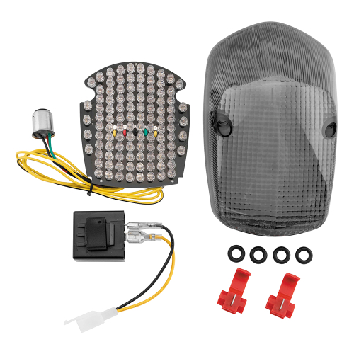 BikeMaster - BikeMaster Integrated Taillight - Smoke Lens - 261705