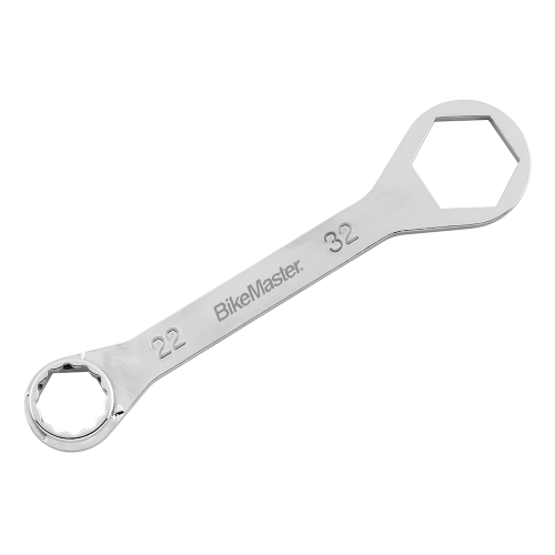 BikeMaster - BikeMaster Steering Stem and Fork Cap Wrench - 32x22mm - 150340