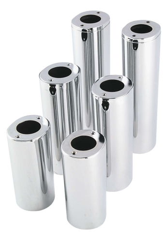 Bikers Choice - Bikers Choice Fork Tube Covers - Chrome - 492909