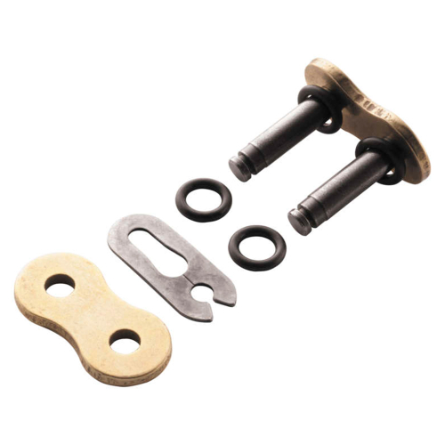 BikeMaster - BikeMaster Clip Connecting Link for 530 BMOR Series O-Ring Chain - Gold - 197305