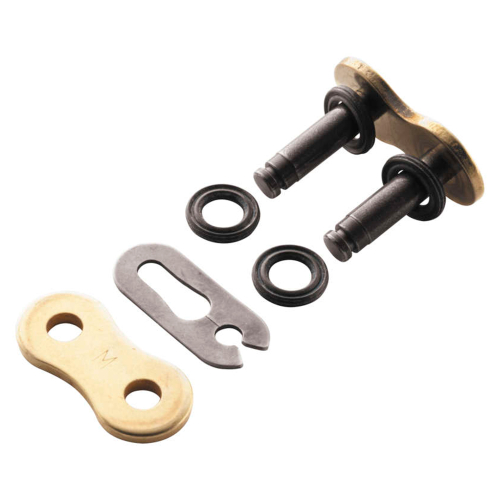 BikeMaster - BikeMaster Clip Connecting Link for 525 BMXR Series X-Ring Chain - Gold - 197363