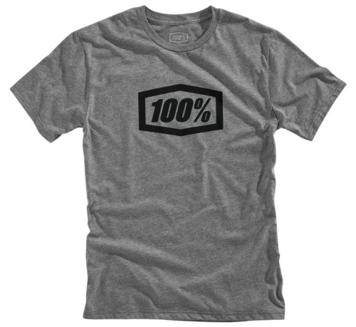 100% - 100% Icon T-Shirt - 20000-00025 - Heather Gray - Small