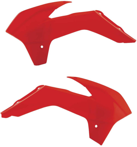 Acerbis - Acerbis Radiator Shrouds - Fluorescent Orange - 2314264617