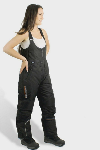 Katahdin - Katahdin X-3 Womens Bibs - 84270202 - Black - Small