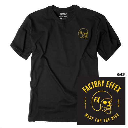 Factory Effex - Factory Effex FX Skull T-Shirt - 23-87742 - Black - Medium