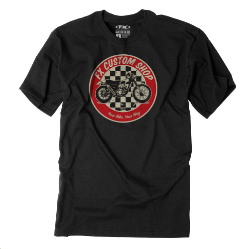 Factory Effex - Factory Effex FX Speed Shop T-Shirt - 22-87822 - Black - Medium
