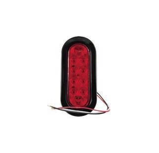 Blazer International - Blazer International LED 6in. Oval Stop/Turn/Taillight Kit - Grommet and Plug - C561RTM