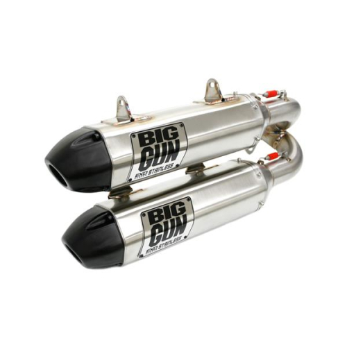 Big Gun - Big Gun EXO Stainless Series UTV Dual Complete Exhaust System - 14-7863