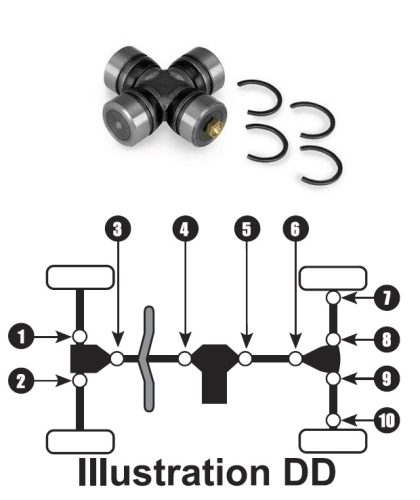 Wild Boar - Wild Boar U-Joint - ATV503
