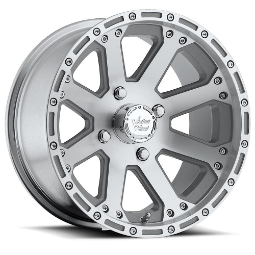 Vision Wheel - Vision Wheel 159 Outback Wheel -  12x8 - 2+6 Offset - 4/110 -Silver - -59-128110M2