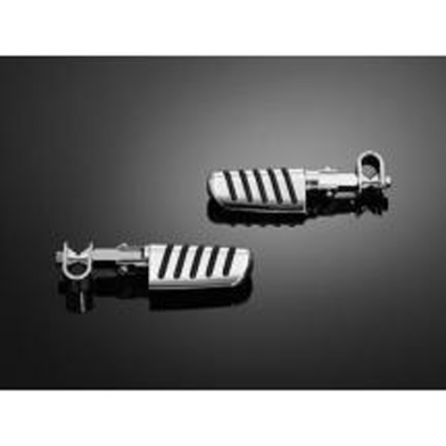 Highway Hawk - Highway Hawk Universal Footpeg Set with U-Clamp - Smooth - HH-73-492