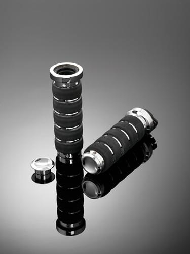 Highway Hawk - Highway Hawk 1in. Air Grips with Assembly - HH-45-0180