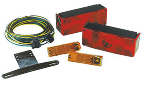 Cequent - Cequent Waterproof 3x8 Over 80in. Trailer Light Kit w/25ft. Harness - 007509