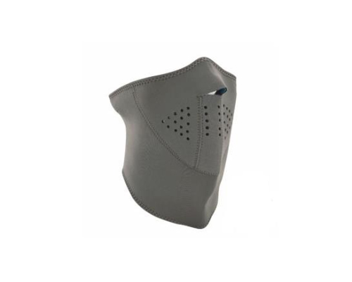 Zan Headgear - Zan Headgear 3-Panel Neoprene Half Mask - WNFM403H3 - Gray/Teal - OSFM