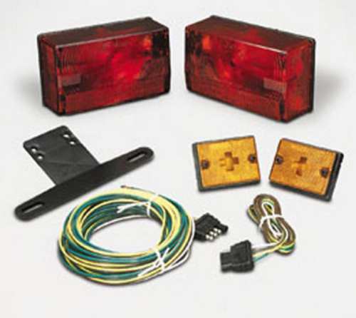 Cequent - Cequent Submersible 4x6 Over 80in. Trailer Light Kit w/20ft. Wide Harness - 407515