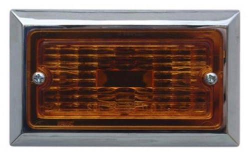 Optronics Inc - Optronics Inc Flush Mount Marker/Clearance Lights - Amber - MC71-AS