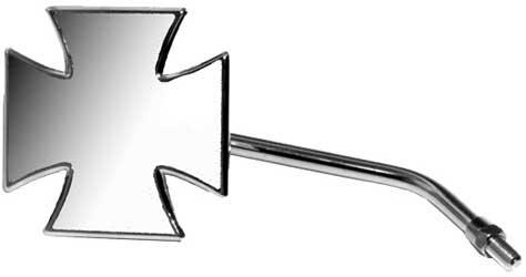 Emgo - Emgo Maltese Cross Mirror with Clamp - 20-34843A