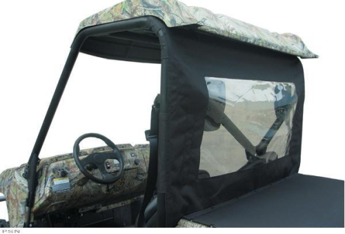 PR Products - PR Products Teryx Half Roof/Rear Enclosure Top - Black - TRX-HFET-BK