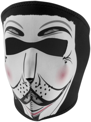 Zan Headgear - Zan Headgear Full Face Mask - WNFM077 - Vendetta - OSFM