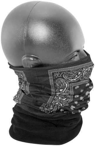 Zan Headgear - Zan Headgear Combo Motley Tube - TC101 - Black Paisley - OSFM