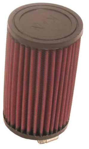 K&N Engineering - K&N Engineering Universal Round Straight Air Filter - Rubber End Cap - R-1050