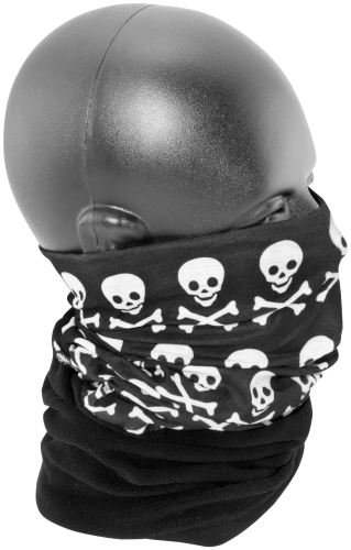 Zan Headgear - Zan Headgear Combo Motley Tube - TC113 - Crossbones - OSFM
