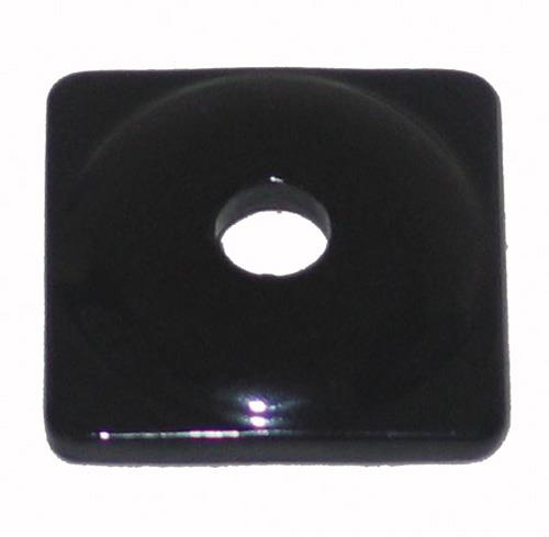Woodys - Woodys Square Digger Aluminum Support Plates - 5/16in. - Black (144pk.) - ASW2-3810-C