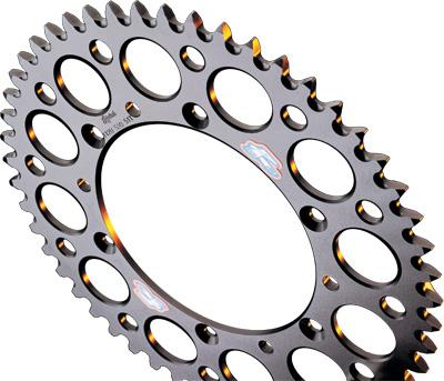 Renthal - Renthal Ultralight Rear Sprocket - 46T - 210U-525-46P-HA