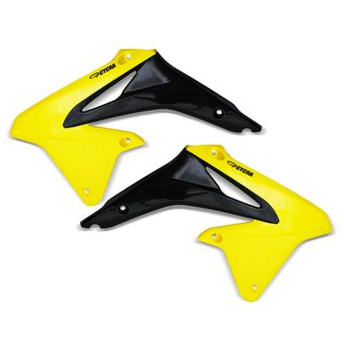 Cycra - Cycra Powerflow Intake Radiator Shrouds - Yellow - 1CYC-1870-55