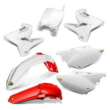 Cycra - Cycra Powerflow Body Kit - White/Red - 1CYC-9316-42R