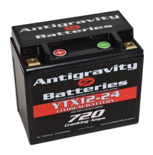 Antigravity Batteries - Antigravity Batteries Direct Replacement Format Lithium Battery - AG-YTX12-24-L