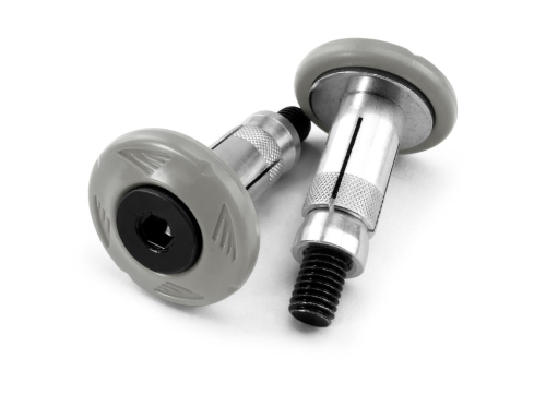 Cycra - Cycra Grip Armor Bar End Protectors - Gray - 1CYC-0010-80