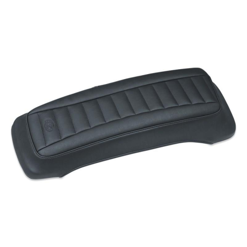 Mustang - Mustang Saddlebag Lid Covers - Black Deluxe - 77640