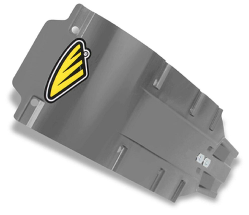 Cycra - Cycra Speed Armor High Impact Skid Plate - Gray - 1CYC-6002-80